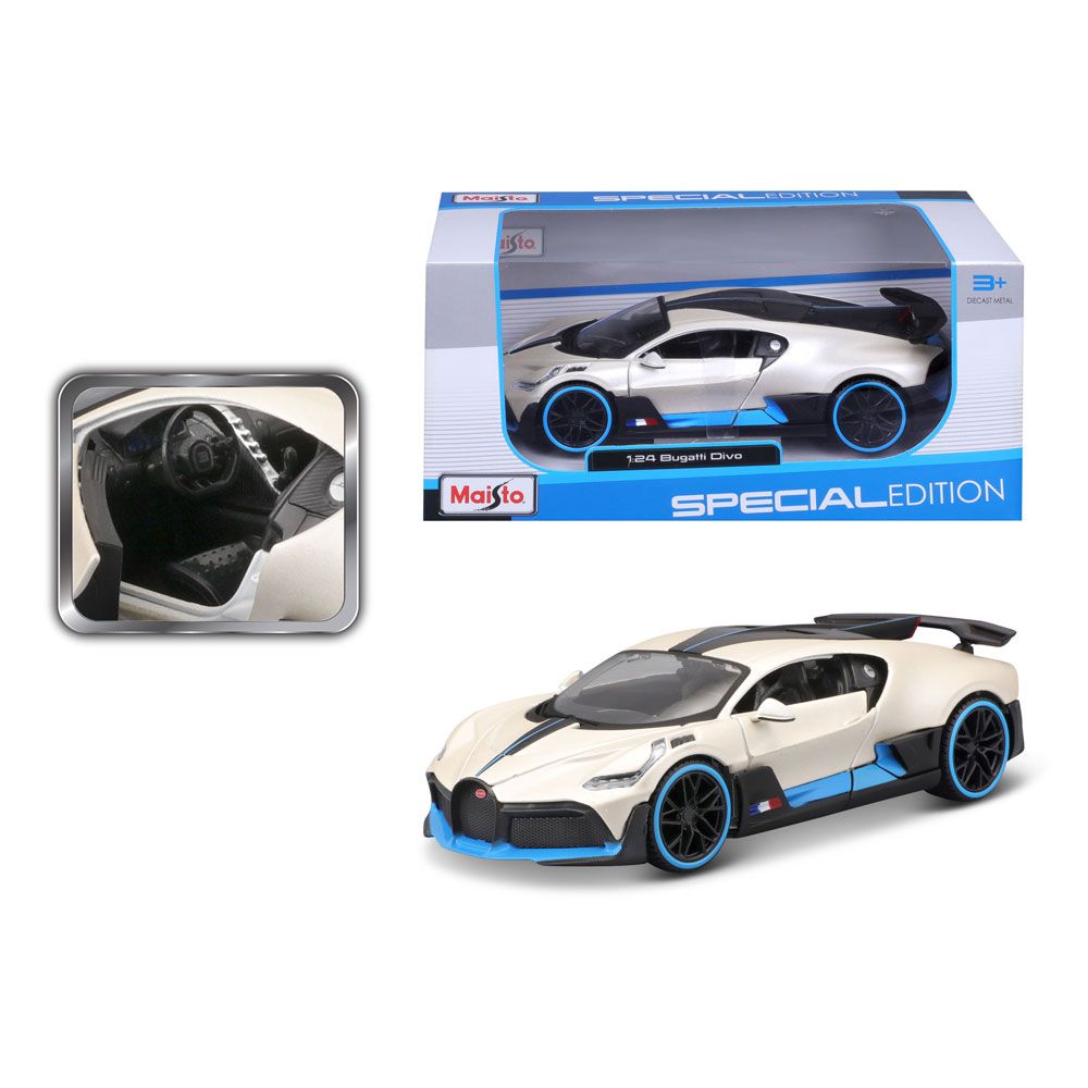 MAISTO SP EDITION Bugatti Divo αυτοκίνητο 1:24 λευκό