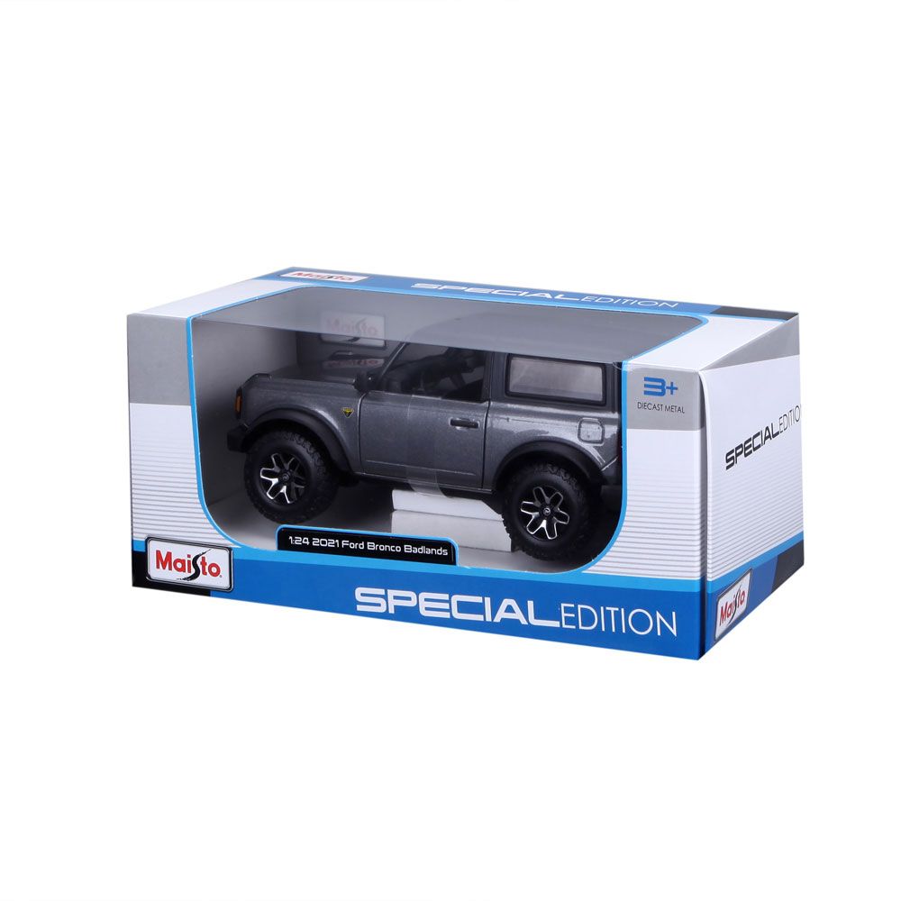 MAISTO SP EDITION Jeep 2021 Ford Bronco 1:24 Γκρι