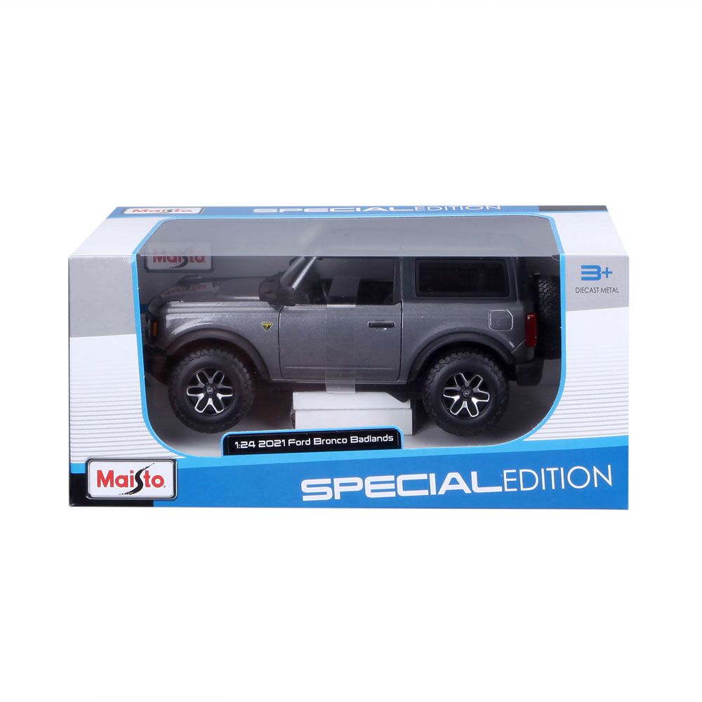 MAISTO SP EDITION Jeep 2021 Ford Bronco 1:24 Γκρι