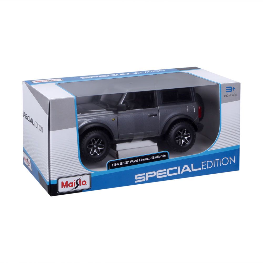 MAISTO SP EDITION Jeep 2021 Ford Bronco 1:24 Γκρι