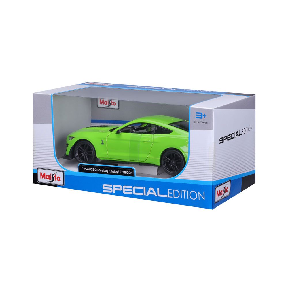MAISTO SP EDITION Ford Mustang Shelby GT500 2020 1:24 Green Car