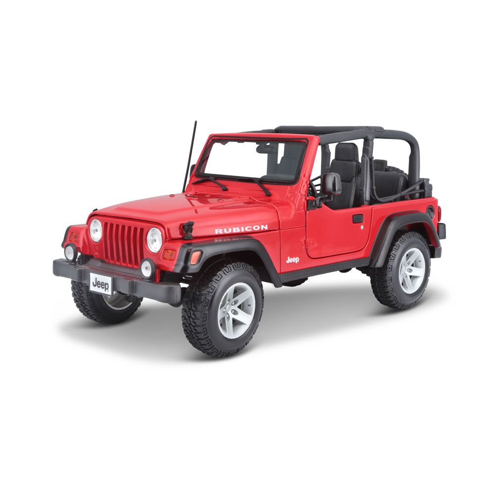 MAISTO SP EDITION Αυτοκίνητο Jeep Wrangler Rubicon 1:18 κόκκινο