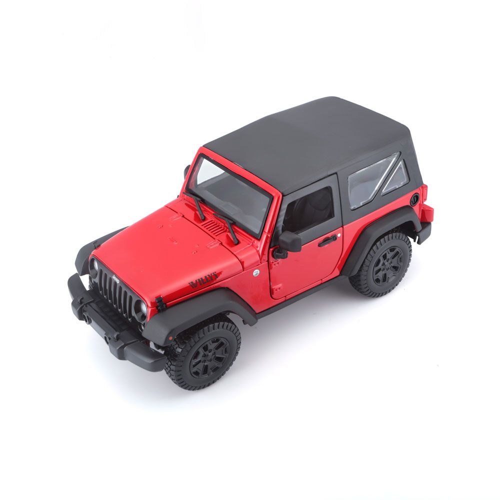 MAISTO SP EDITION Αυτοκίνητο 2014 Jeep Wrangler 1:18 κόκκινο