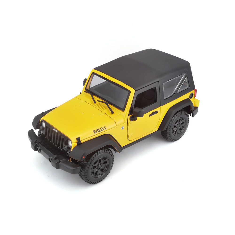 MAISTO SP EDITION Αυτοκίνητο 2014 Jeep Wrangler 1:18 Κίτρινο