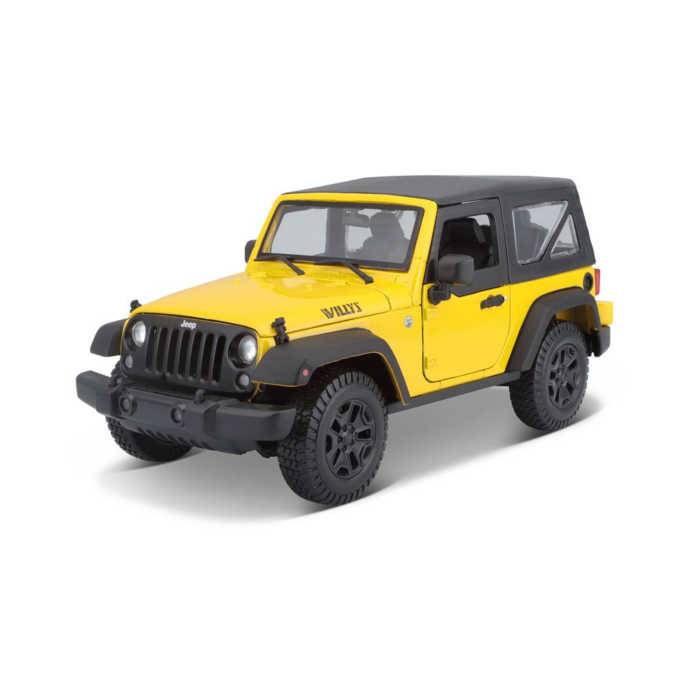 MAISTO SP EDITION Αυτοκίνητο 2014 Jeep Wrangler 1:18 Κίτρινο