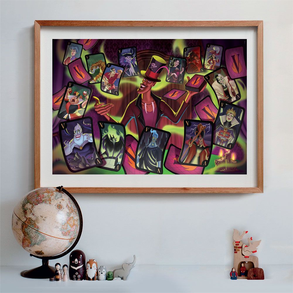 CLEMENTONI 1500h. Παζλ Disney Villains