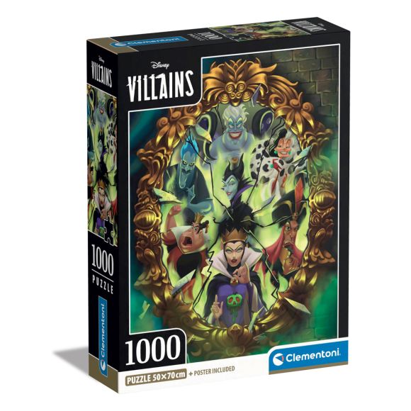 ΚΛΕΜΕΝΤΟΝΙ 1000χ. Puzzle Villains