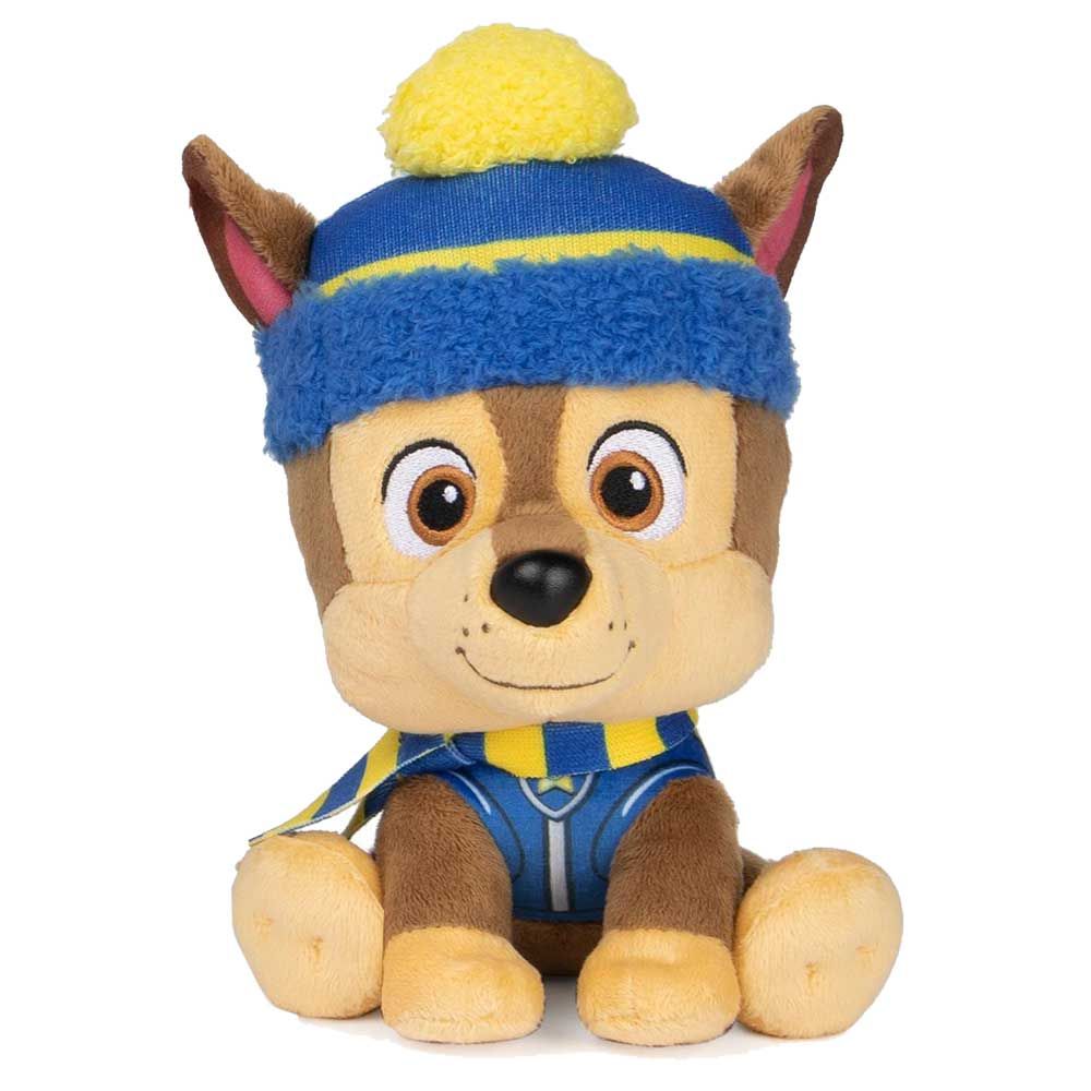 Λούτρινο κουτάβι Paw Patrol με καπέλο και κασκόλ 15 εκ.