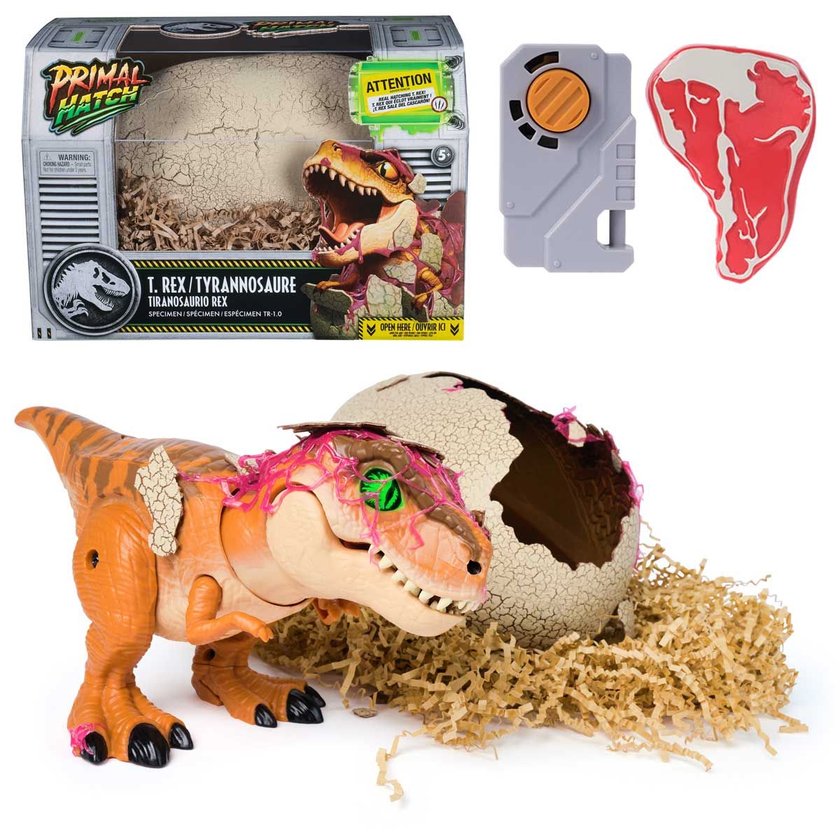 Primal Hatch Interactive T Rex σε Egg