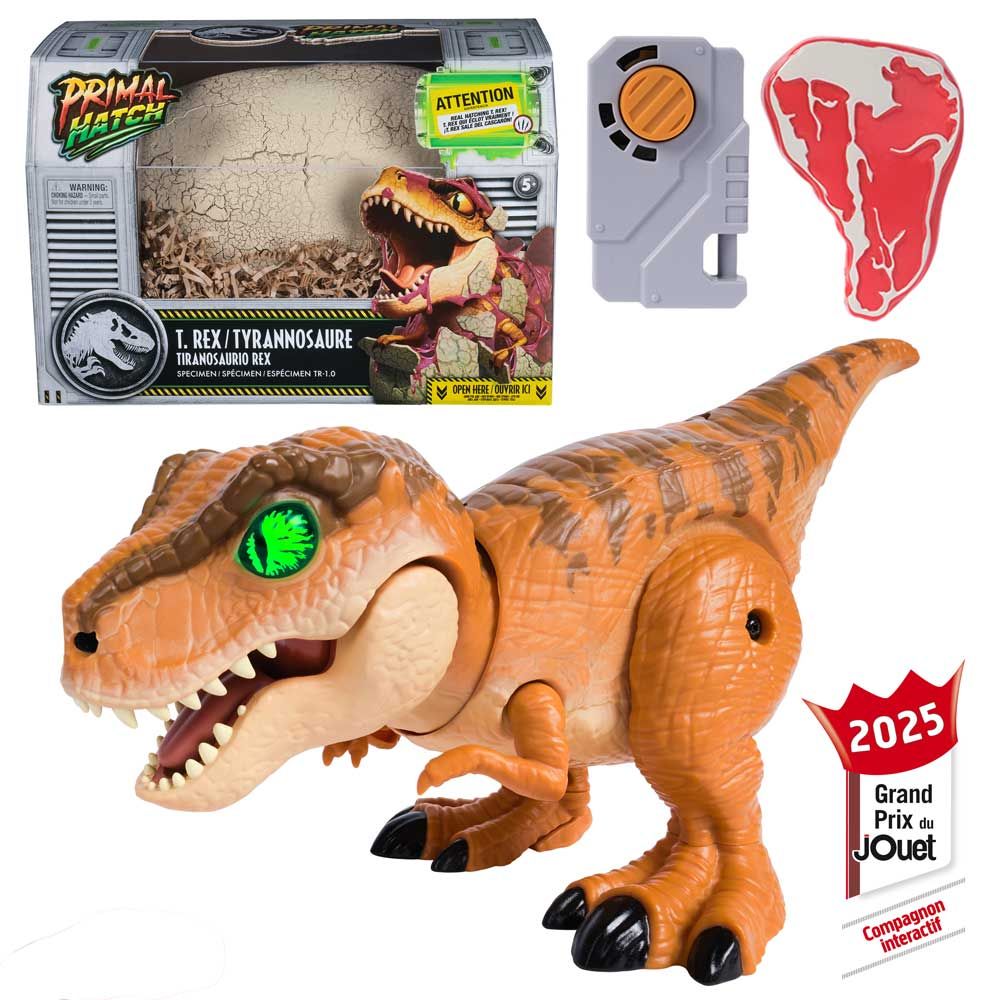 Primal Hatch Interactive T Rex σε Egg
