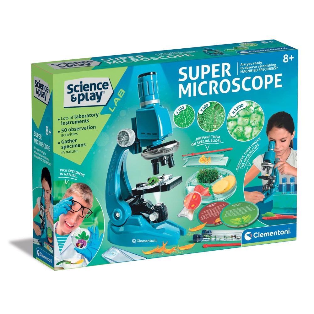 CLEMENTONI SCIENCE PLAY Super Microscope