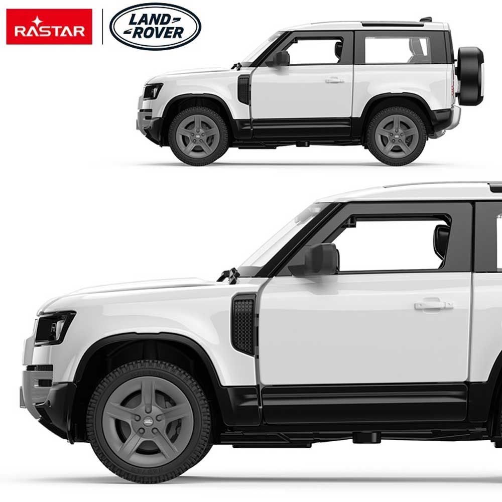 RASTAR Die cast Jeep Land Rover Defender 90 1:24