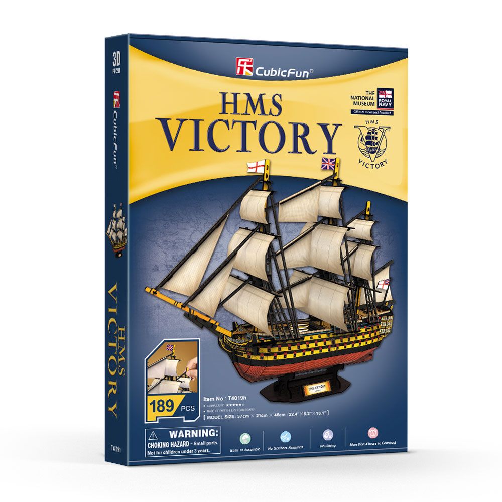 CubicFun 3D Puzzle HMS VICTORY