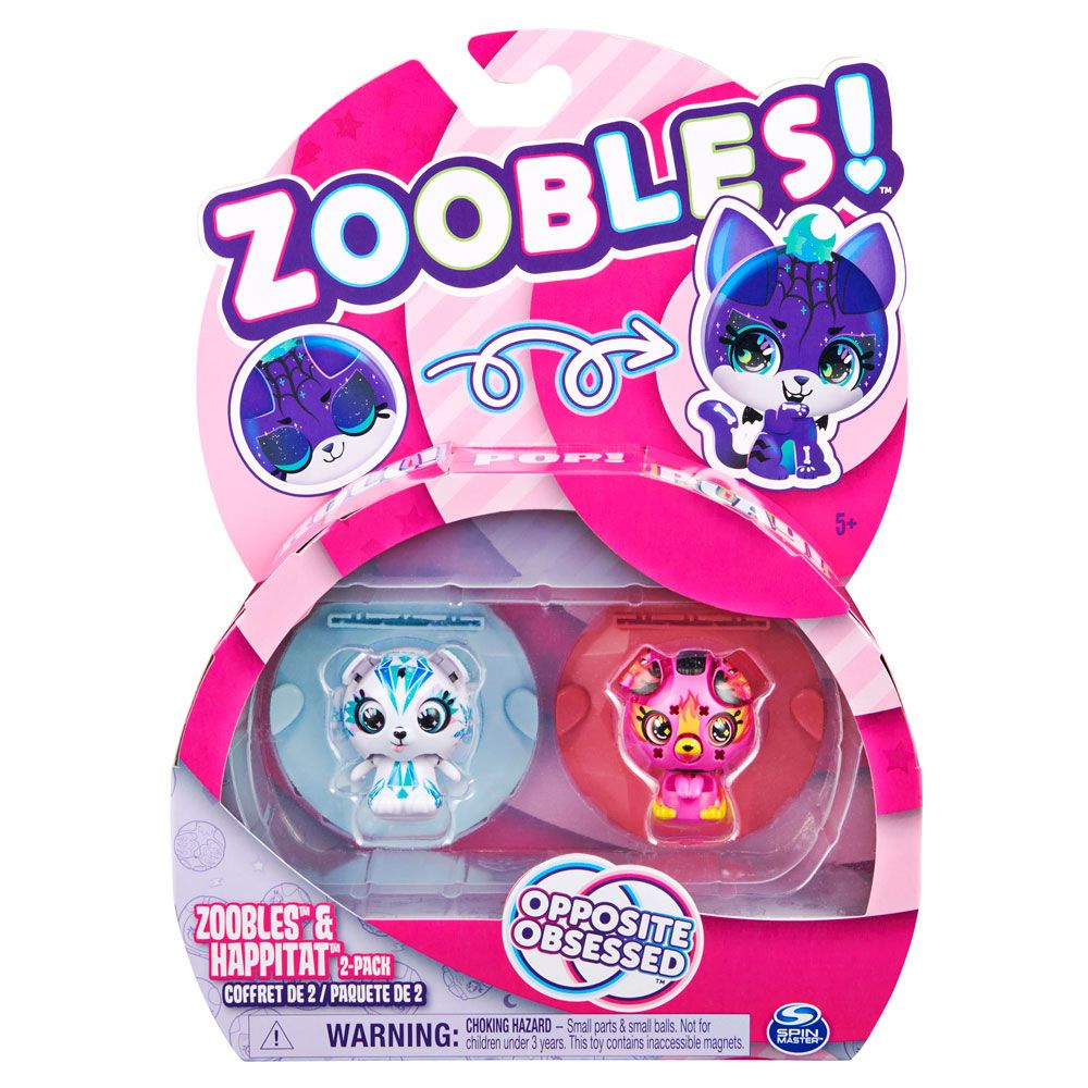 ZOOBLES Μεταμόρφωση 2 μπάλες ζώων