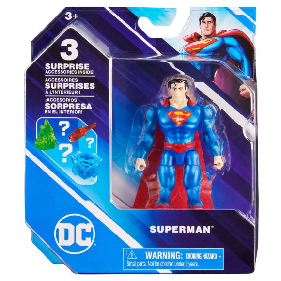 DC Superman / Aquaman / Η βασική φιγούρα Flash με εκπλήξεις