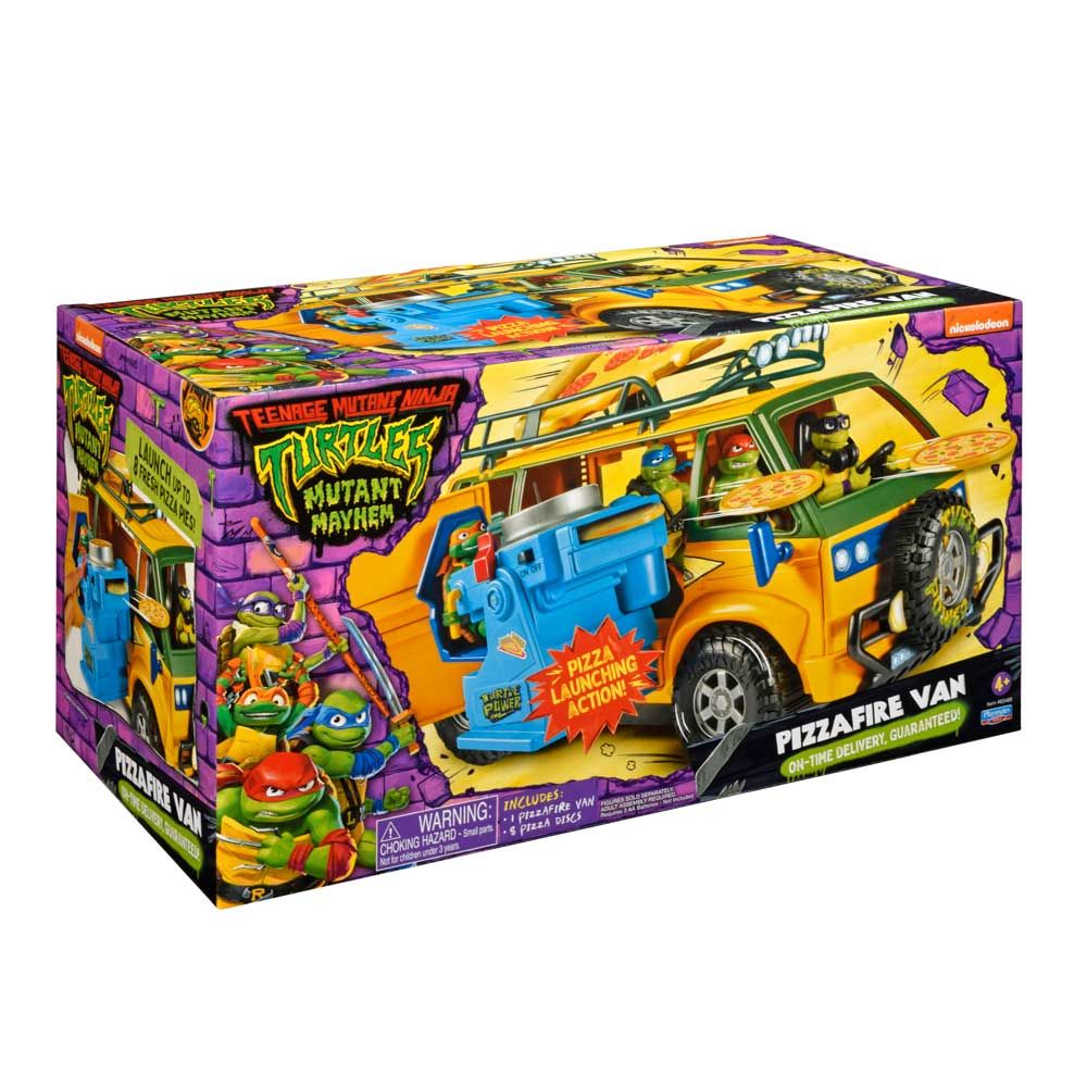 TMNT Teenage Mutant Ninja Turtles Total Chaos Truck Pizza Van