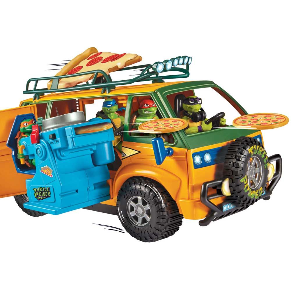 TMNT Teenage Mutant Ninja Turtles Total Chaos Truck Pizza Van