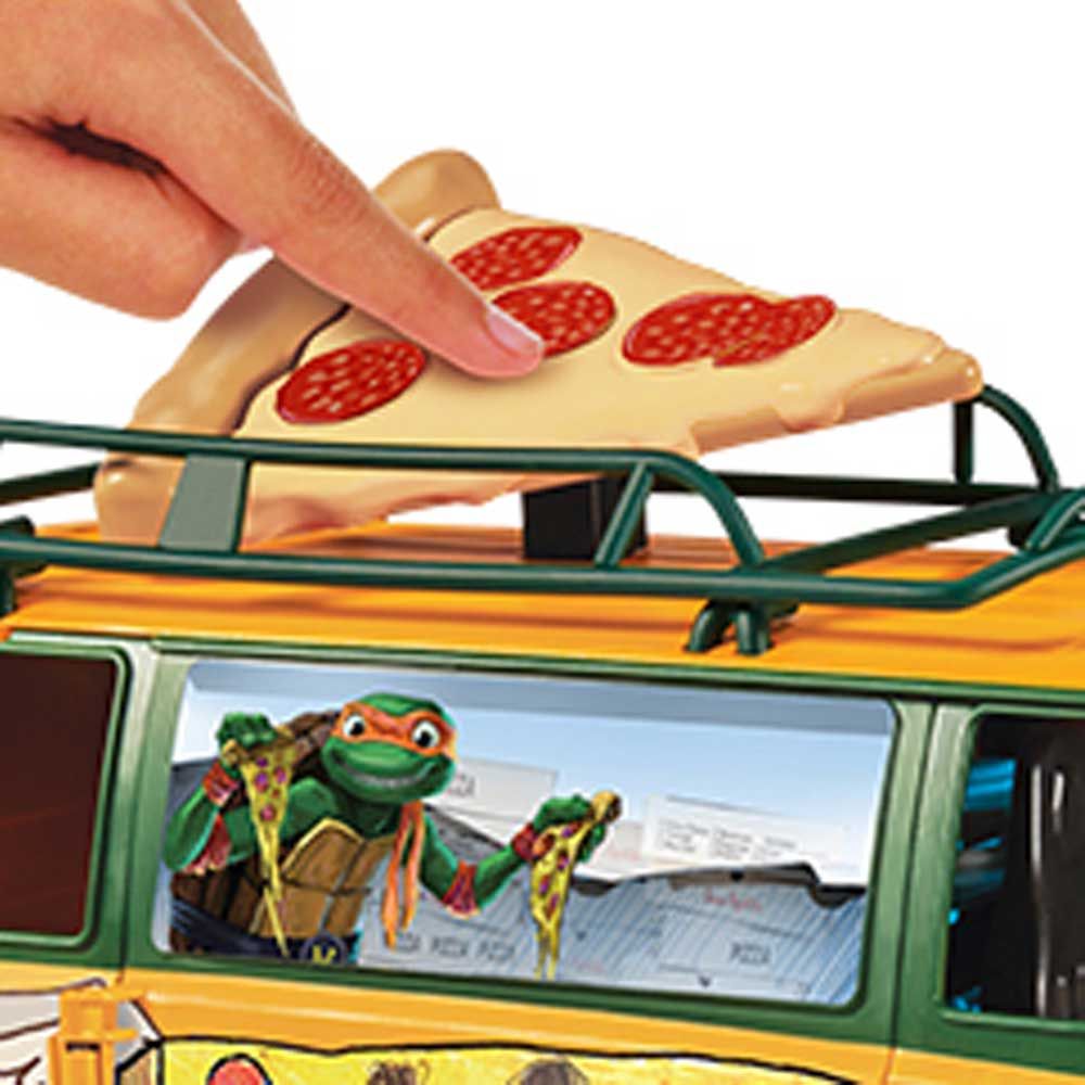 TMNT Teenage Mutant Ninja Turtles Total Chaos Truck Pizza Van