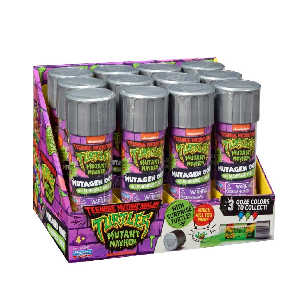 TMNT Teenage Mutant Ninja Turtles Total Chaos Mutagen Mini Turtle Cylinder 83700