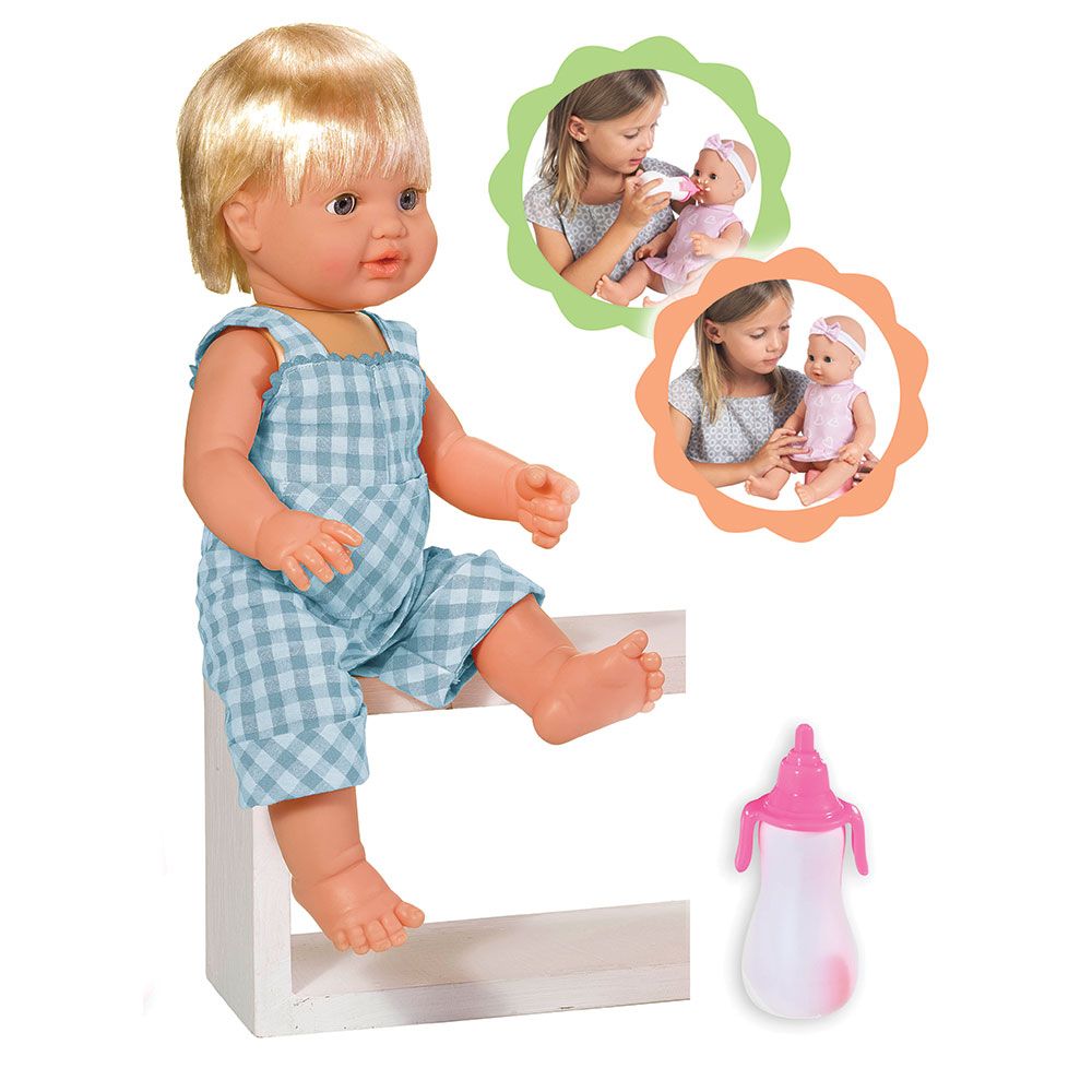LT Squealing κούκλα με μαλλιά LE PETIT BEBE