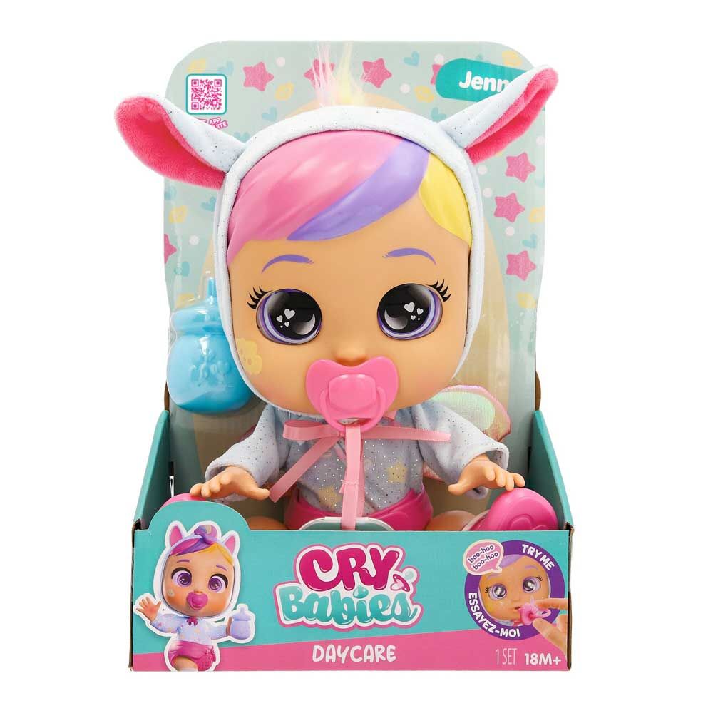 IMC Crying Doll CRYBABIES Day Care JENNA