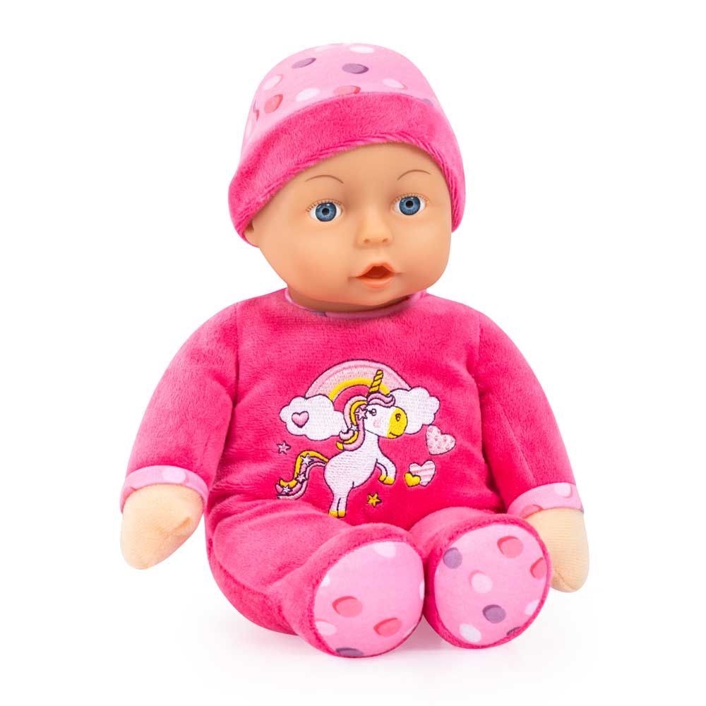 Κούκλα Bayer μαλακό σώμα 30 cm. Το πρώτο μου μωρό Unicorn Onesie