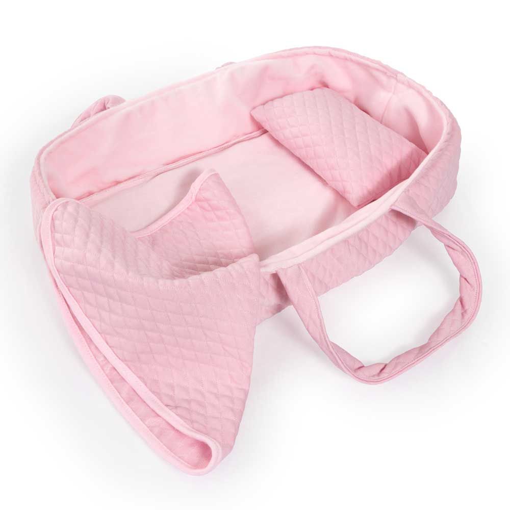 Κούκλα BAYER Reborn 38εκ. με καλάθι