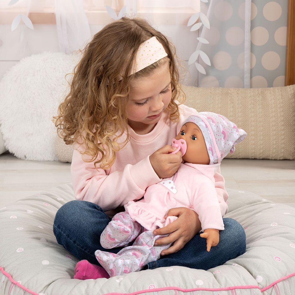Κούκλα Bayer Baby Annabella 46 εκ. Μιλάει Βουλγαρικά