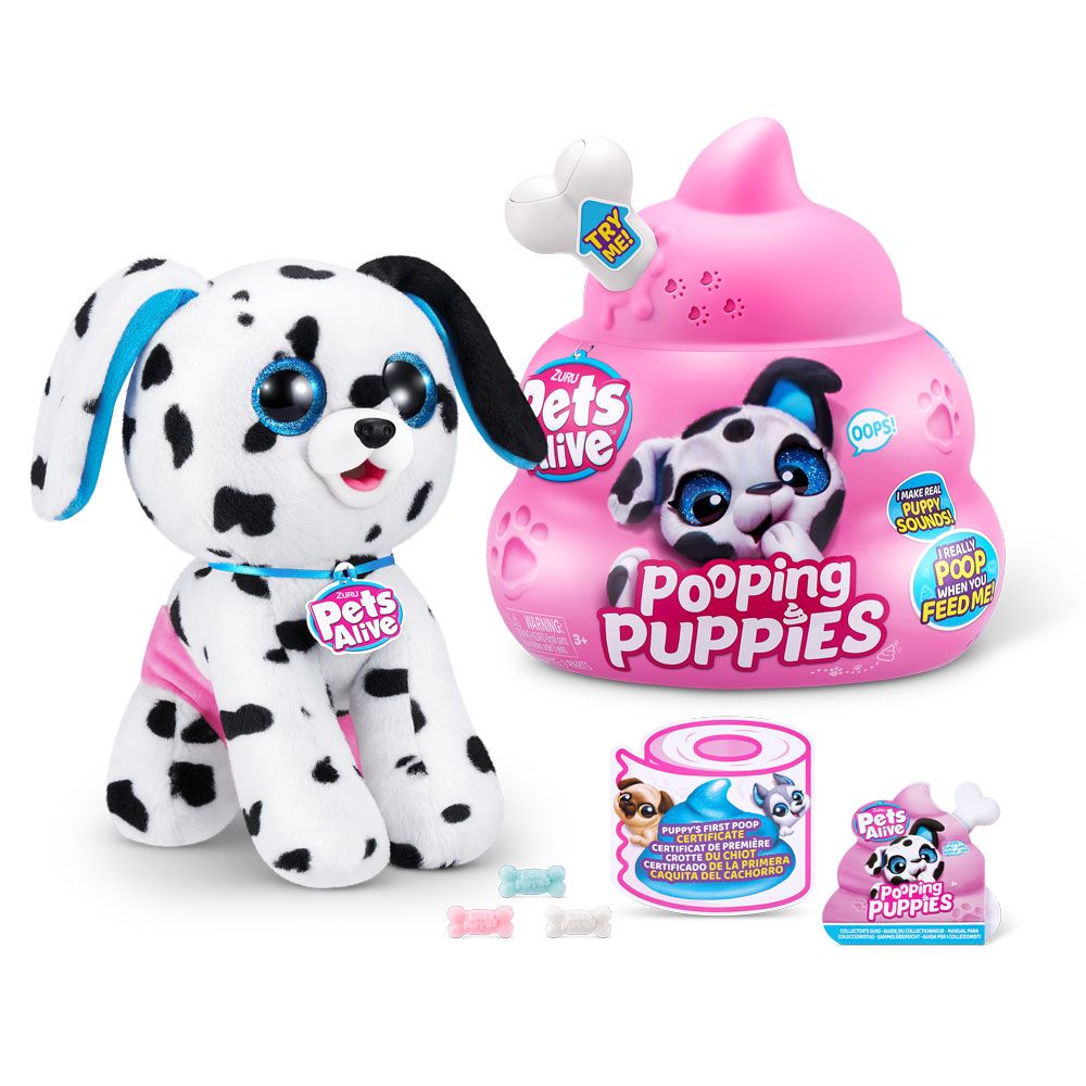 PET ALIVE Pooping Dog Surprise Pooping Puppies