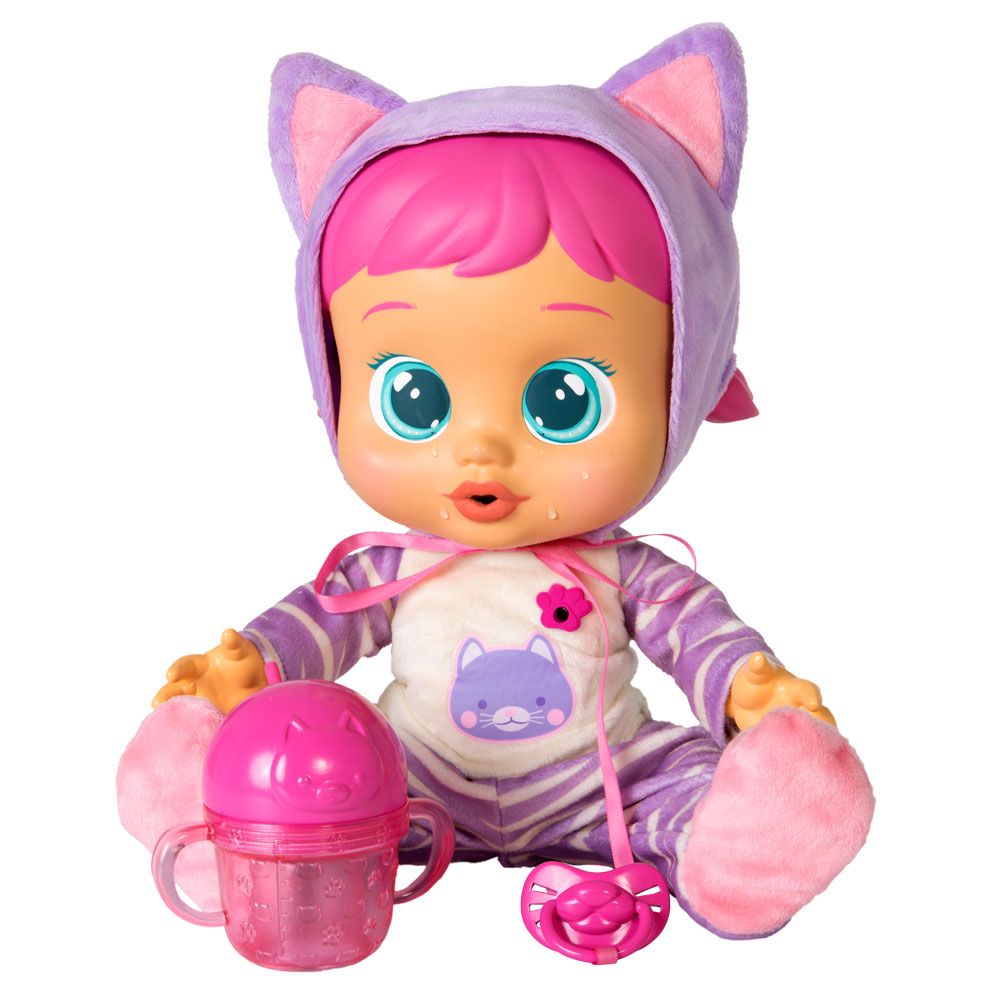 IMC CRYBABIES KATIE Crying Doll Drinks Water