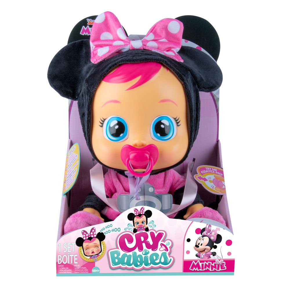 IMC CRYBABIES MINNIE MOUSE Crying Doll