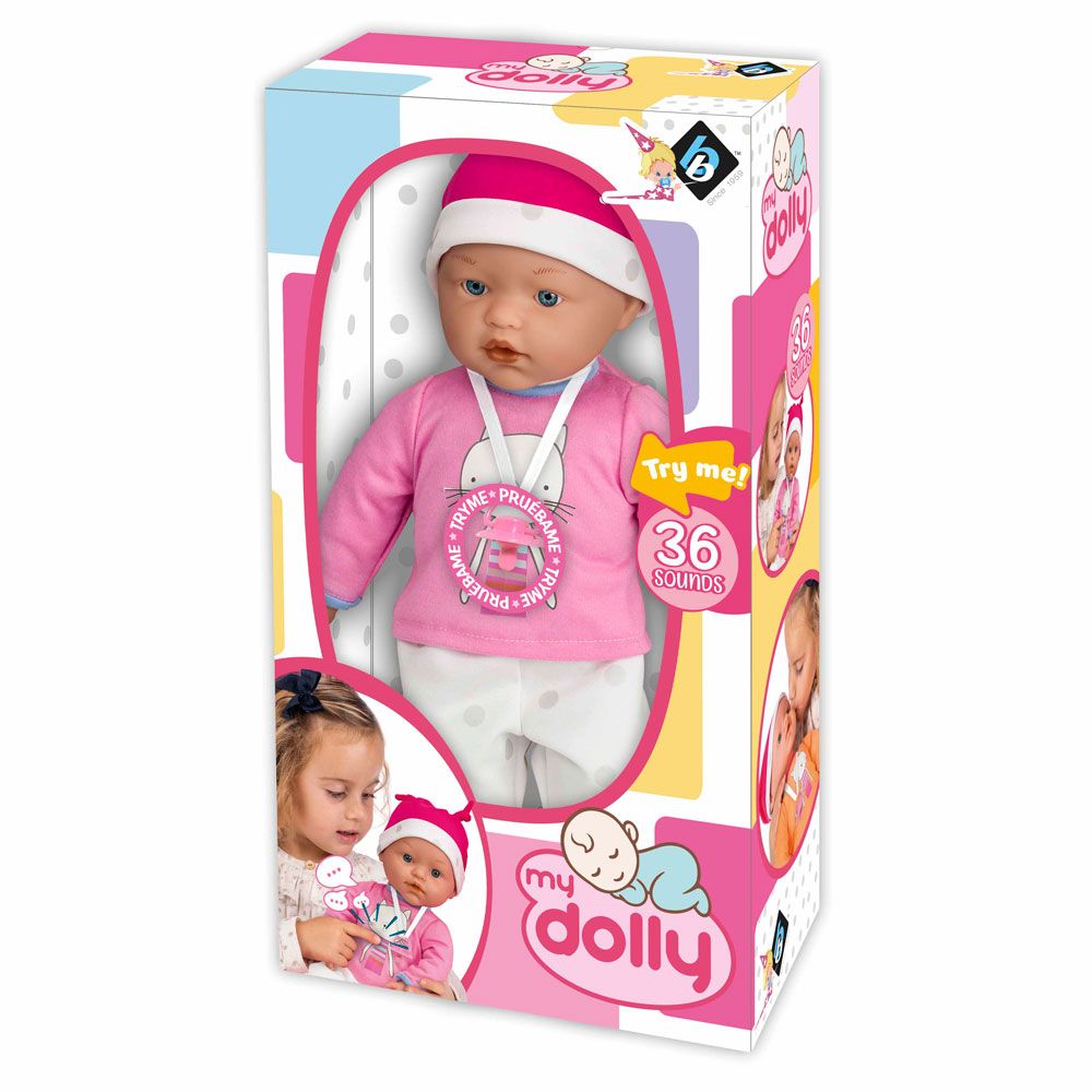 LT My Dolly κούκλα με πιπίλα και 36 ήχους