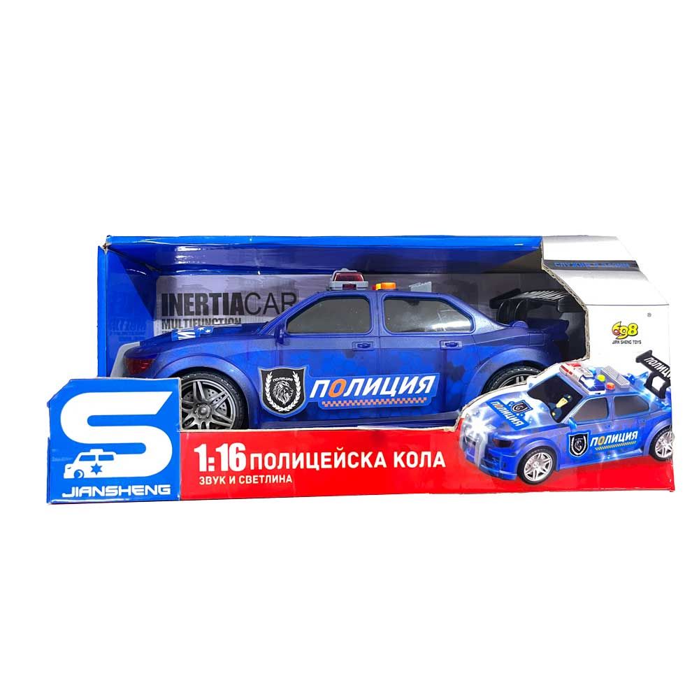 Αστυνομικό αυτοκίνητο σε βουλγαρικό ήχο και φως 1:16