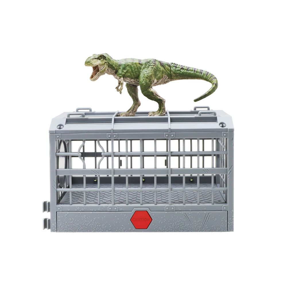 JURASSIC WORLD Δεινόσαυρος T Rex σε κλουβί