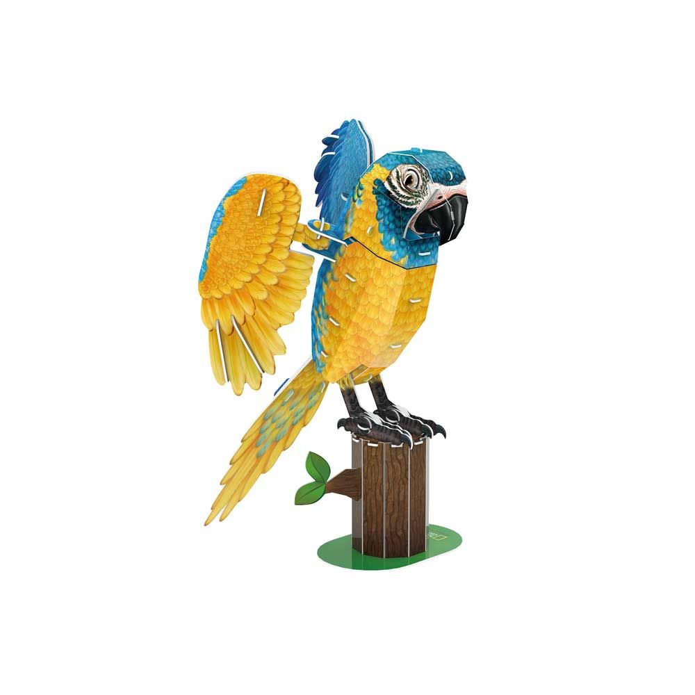 CubicFun Puzzle 3D National Geographic Μπλε μακάο 94h.
