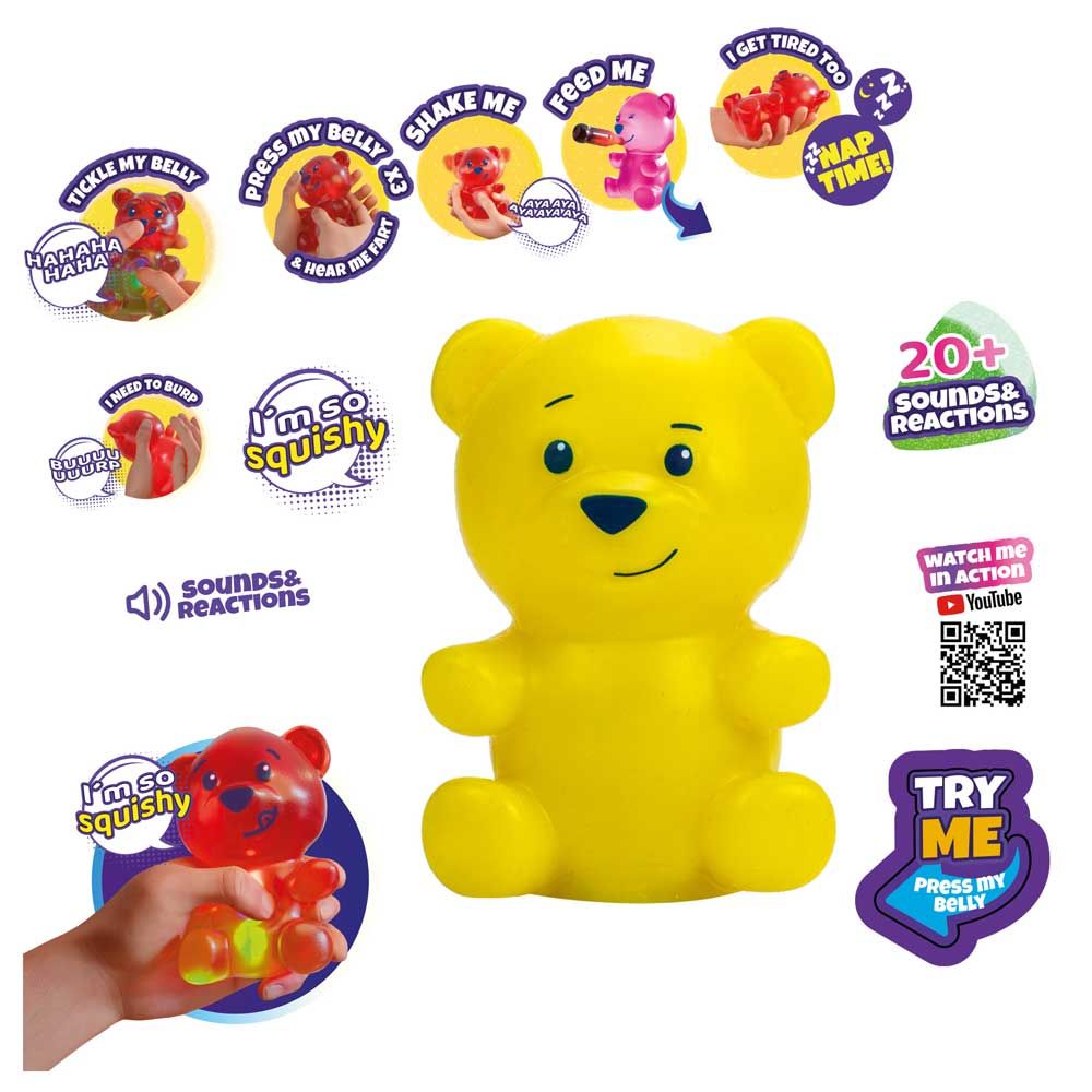 Gummymals Interactive Bear Yellow