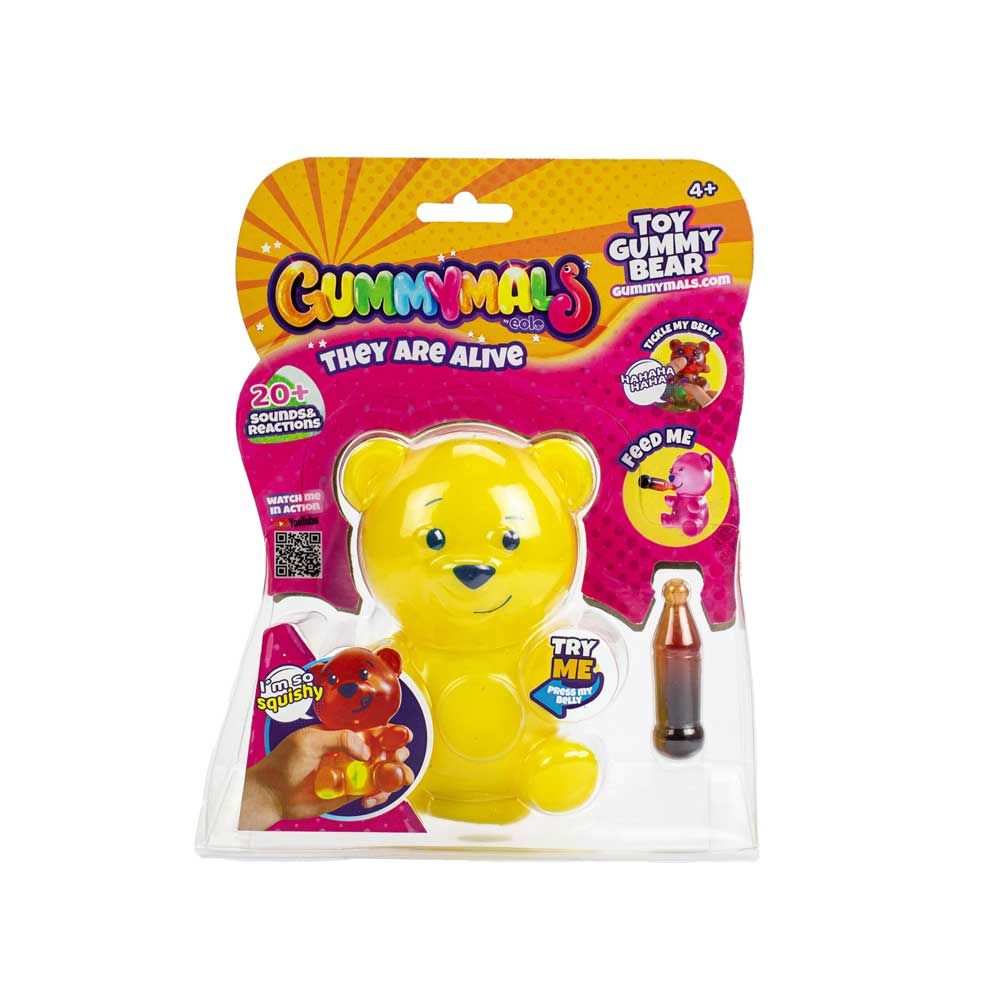 Gummymals Interactive Bear Yellow