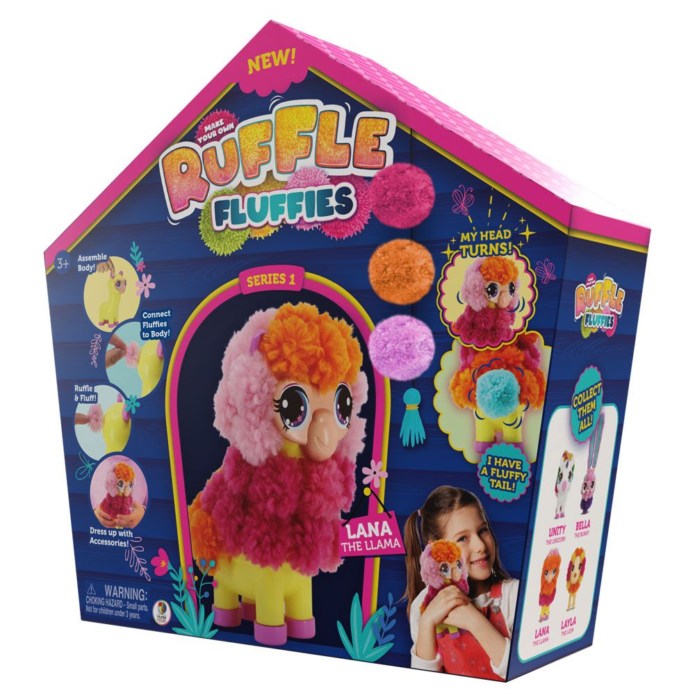 Ruffle Fluffies Llama για διακόσμηση