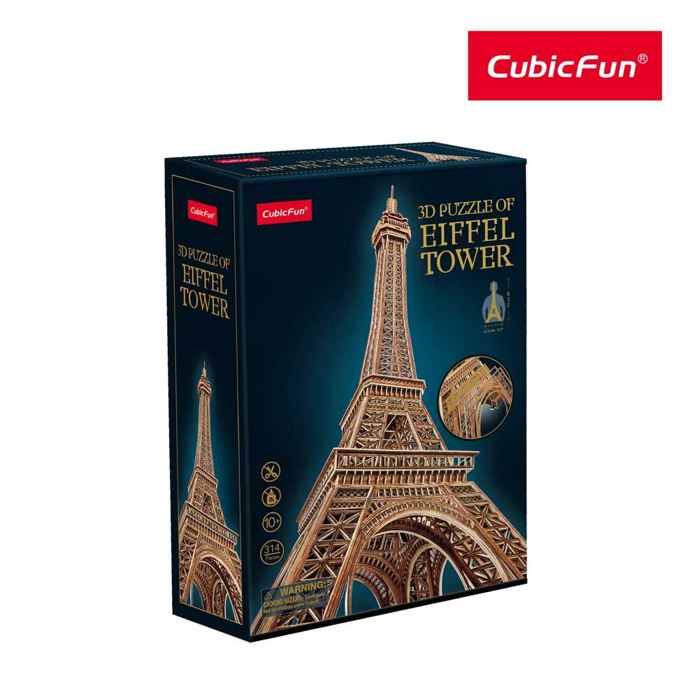 CubicFun Puzzle 3D Πύργος του Άιφελ 314h.