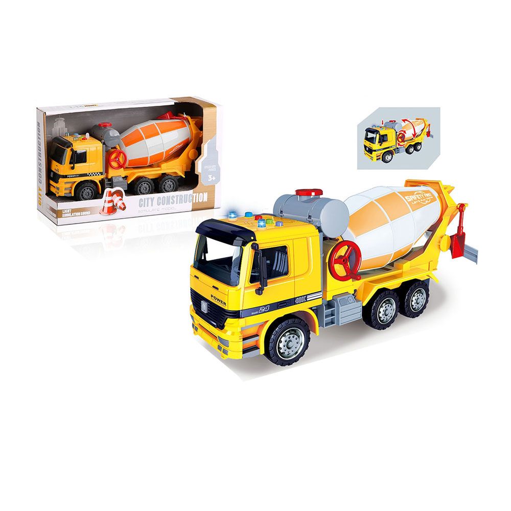 City Construction Concrete truck Builder 1:16