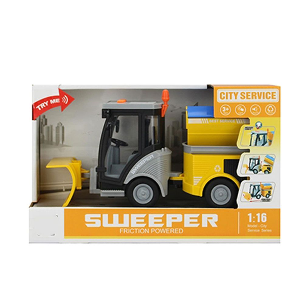 City Service Snowplow Ήχος και φως