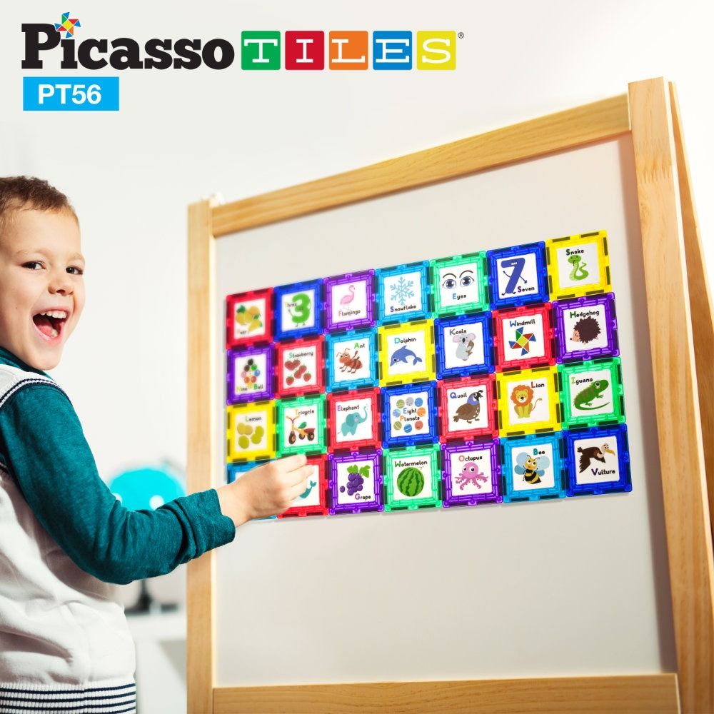 Μαγνητικός Κατασκευαστής Picasso Learn and Play 56 κομμάτια