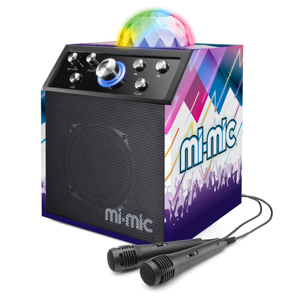 Στήλη MI-MIC Karaoke με μικρόφωνα και Bluetooth