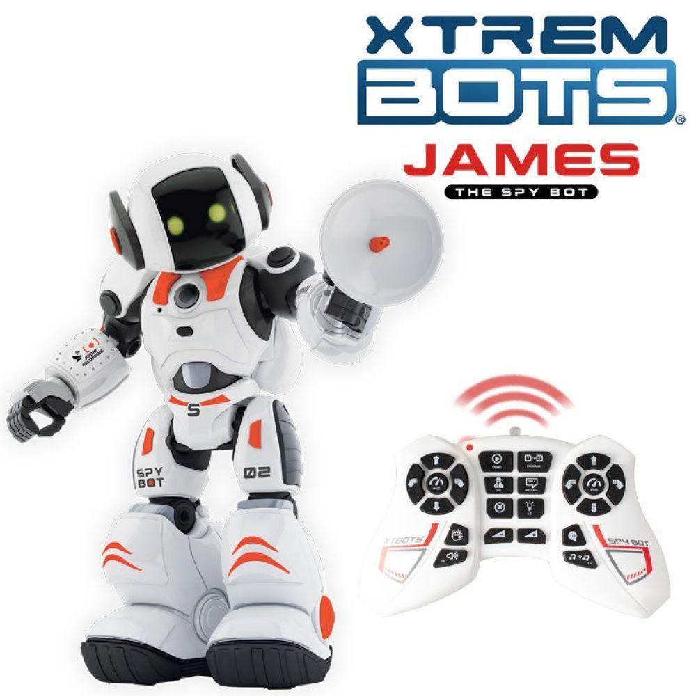 XTREM BOTS Ρομπότ κατάσκοπος JAMES