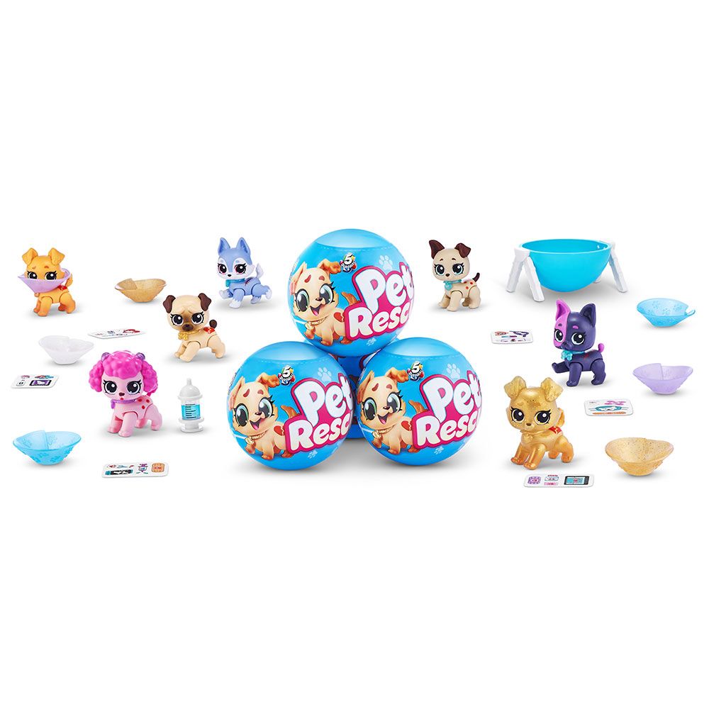 5 Surprise Pet Rescue Mini Vet