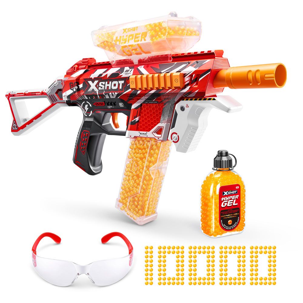 X Shot HYPER GEL Blaster με μπάλες gel trace fire