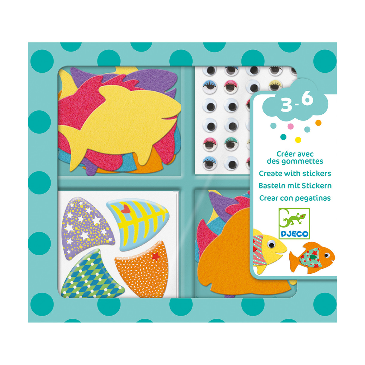 Λατρεύω τα αυτοκόλλητα ψαριών