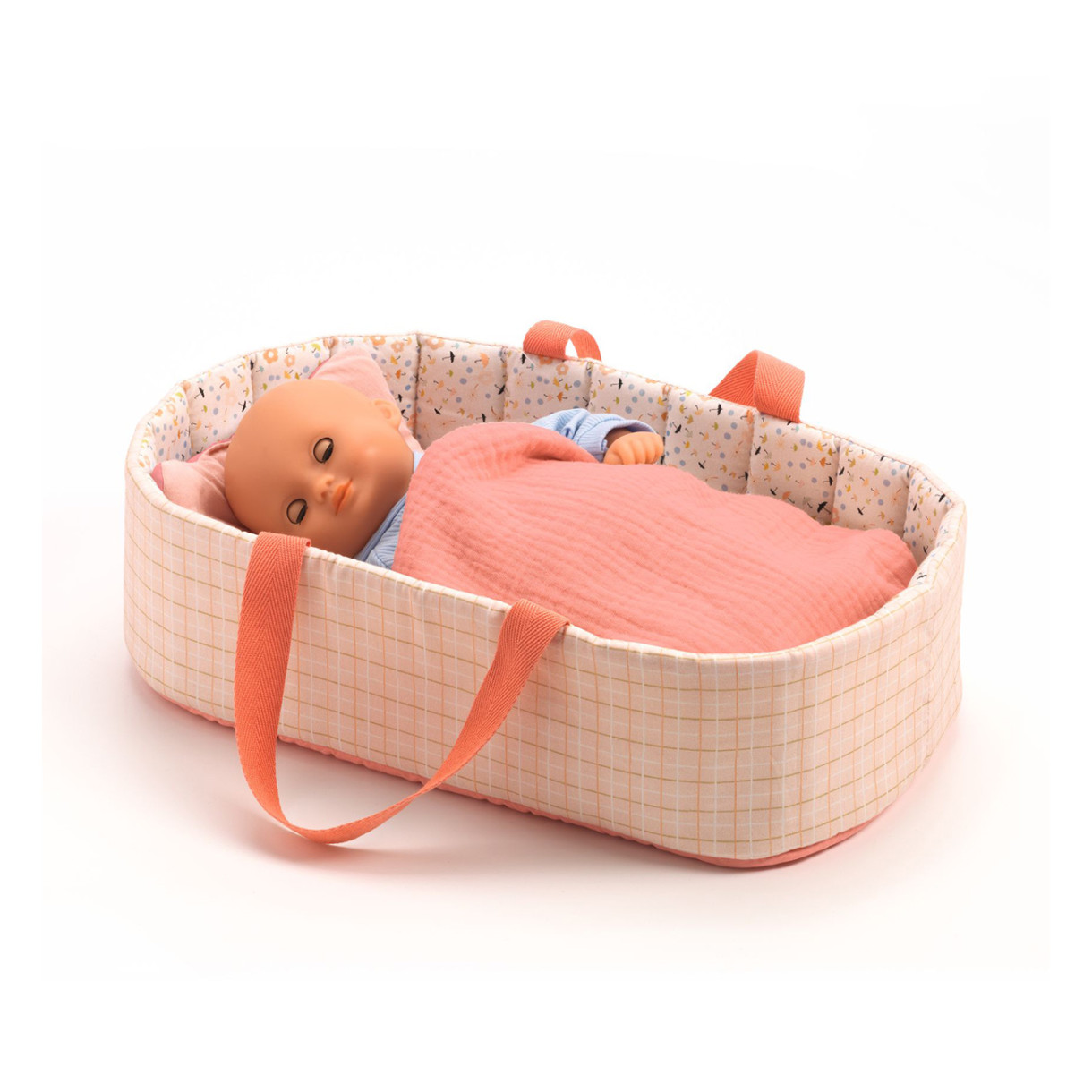 Ύφασμα καλάθι για κούκλα