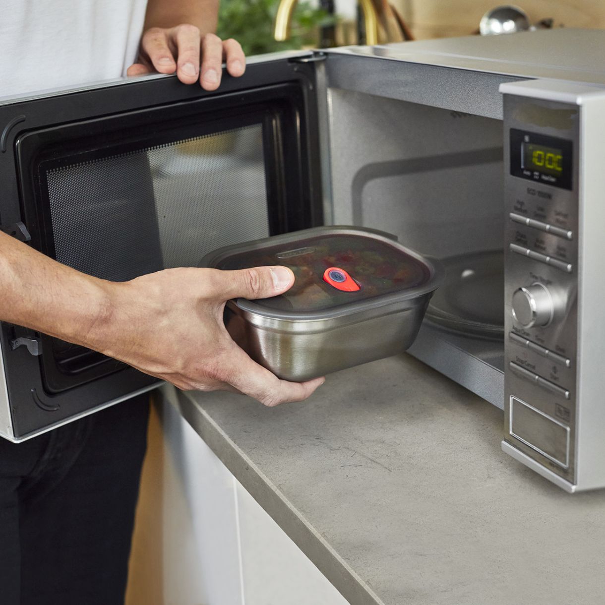 Μέγεθος κουτιού φαγητού Meal Prep M