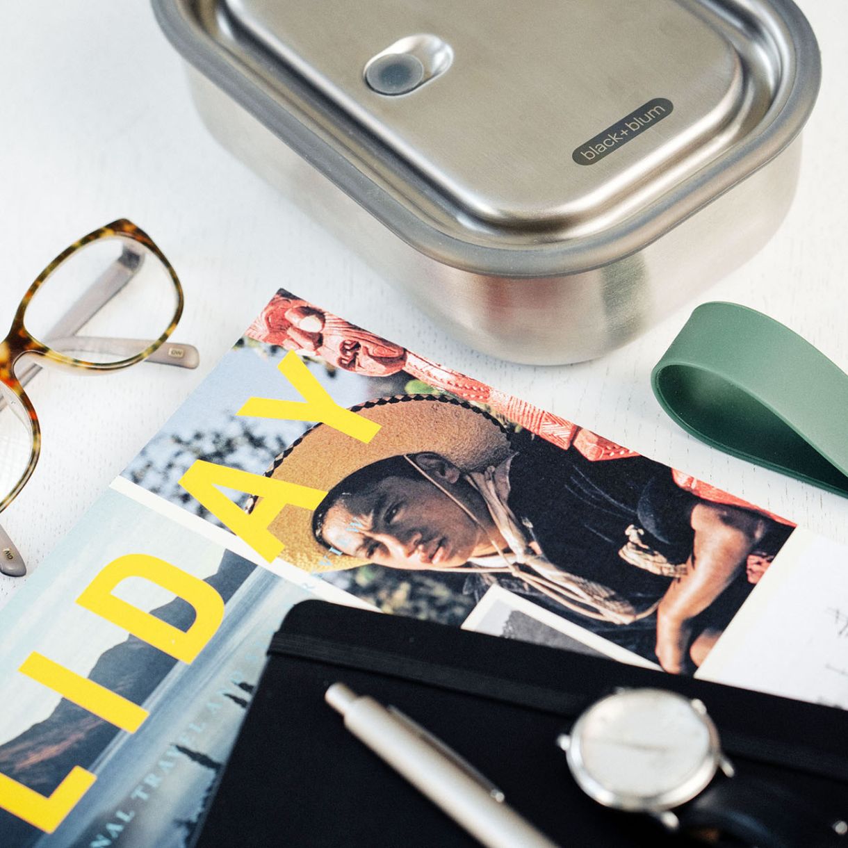 Κουτί γεύματος 1 λίτρο Χρώμα ελιάς